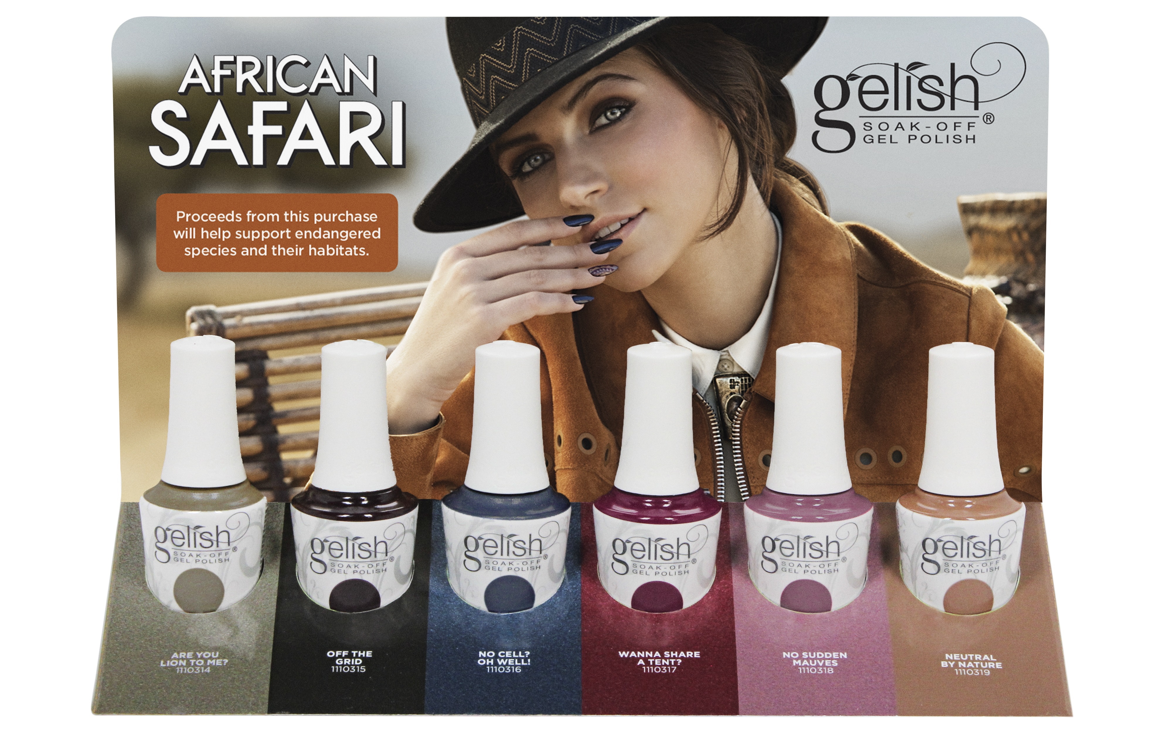 Gelish African Safari collection autumn 2018